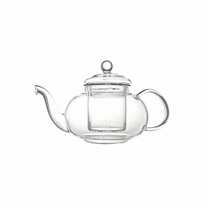 TETERA VIDRIO BOROSILICATO CON FILTRO 600 ML