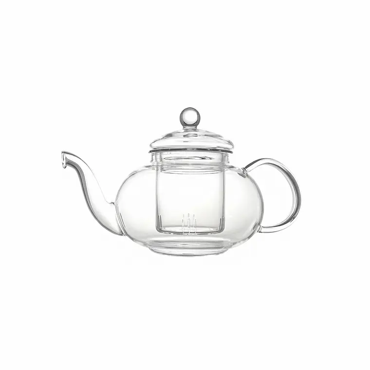 TETERA VIDRIO BOROSILICATO CON FILTRO 600 ML 1