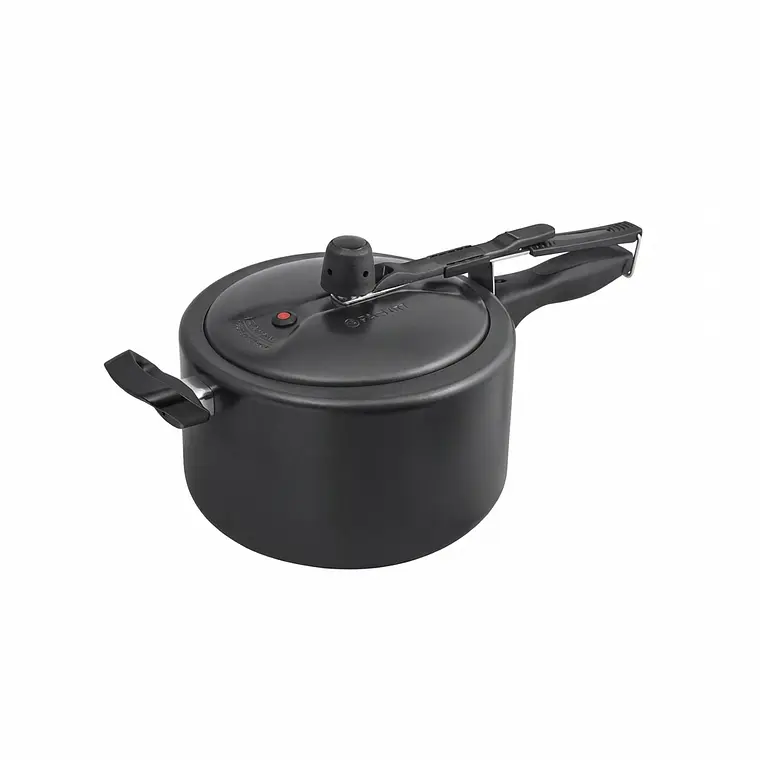 OLLA A PRESION ANTIADHERENTE 6 L + ESPATULA + CUCHARA LLANA 1