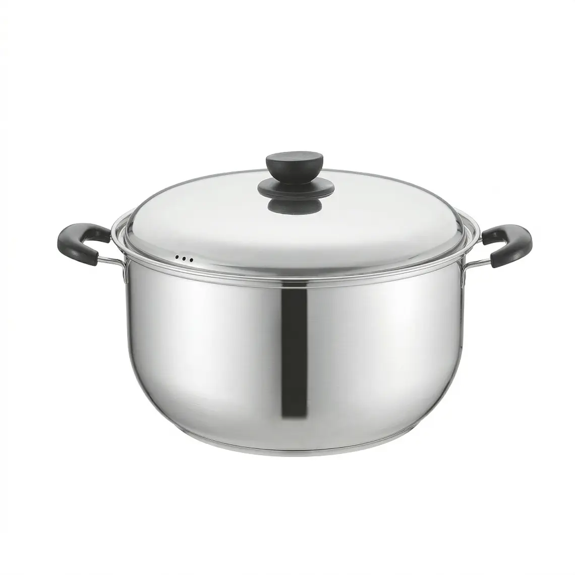 OLLA AZUCENA ACERO INOXIDABLE FONDO DIFUSOR CON TAPA ACERO 34 CM 1