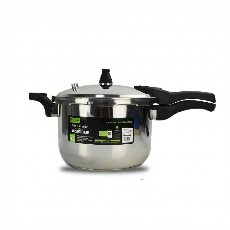 OLLA PRESION ACERO INOXIDABLE 7 L 1