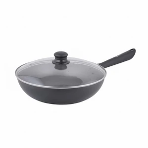 SARTEN ANTIADHERENTE WOK NOVA  CON TAPA 28 CM