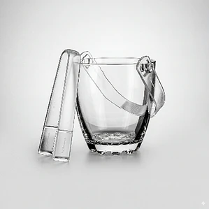 HIELERA CON ASA Y PINZA CM 15X12.5 CM 800 ML