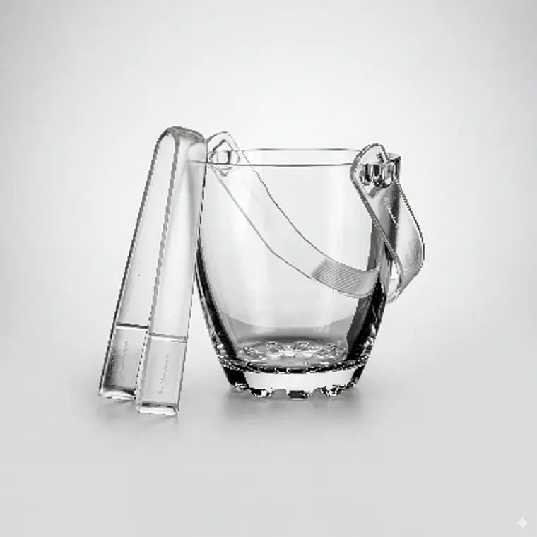 HIELERA CON ASA Y PINZA CM 15X12.5 CM 800 ML 1