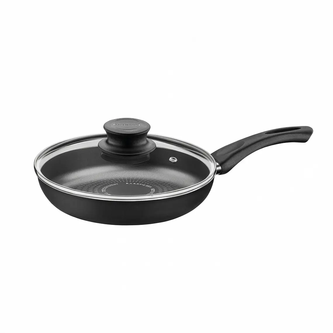 SARTEN RECTO PARIS CON TAPA DE VIDRIO 26 CM 1