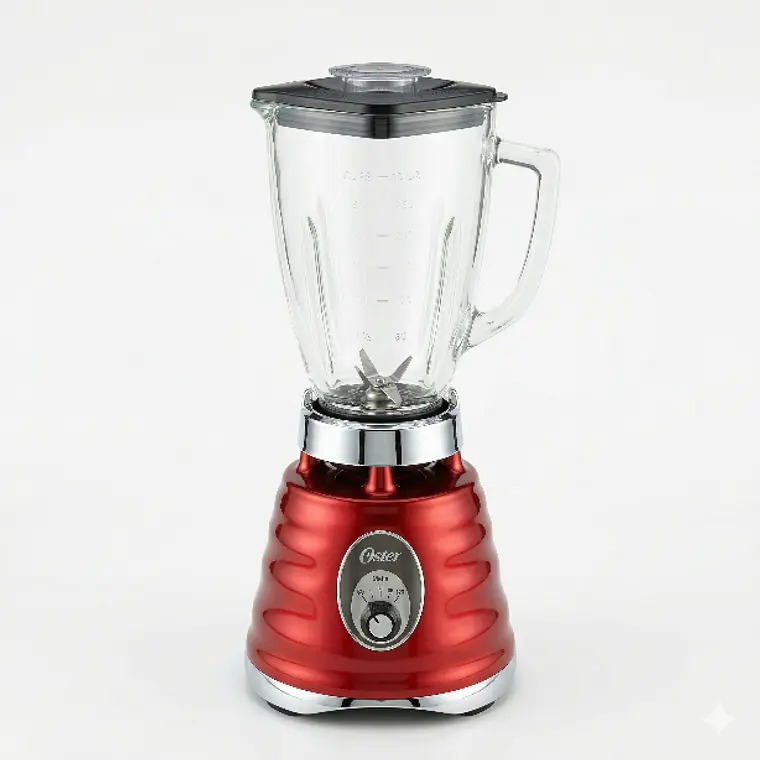 LICUADORA 3 VELOCIDAD ROJA DE 700W 1