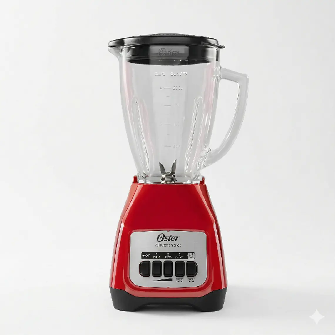 LICUADORA ROJA BOTONES DE 550W 1