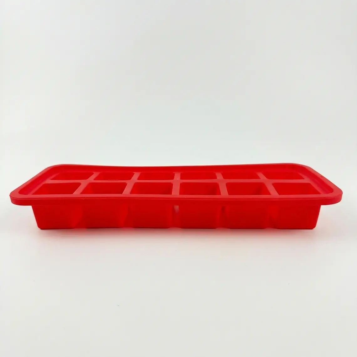 MOLDE DE SILICONA CUADRADO PARA HIELO CON 12 CAVIDADES 80 G 1