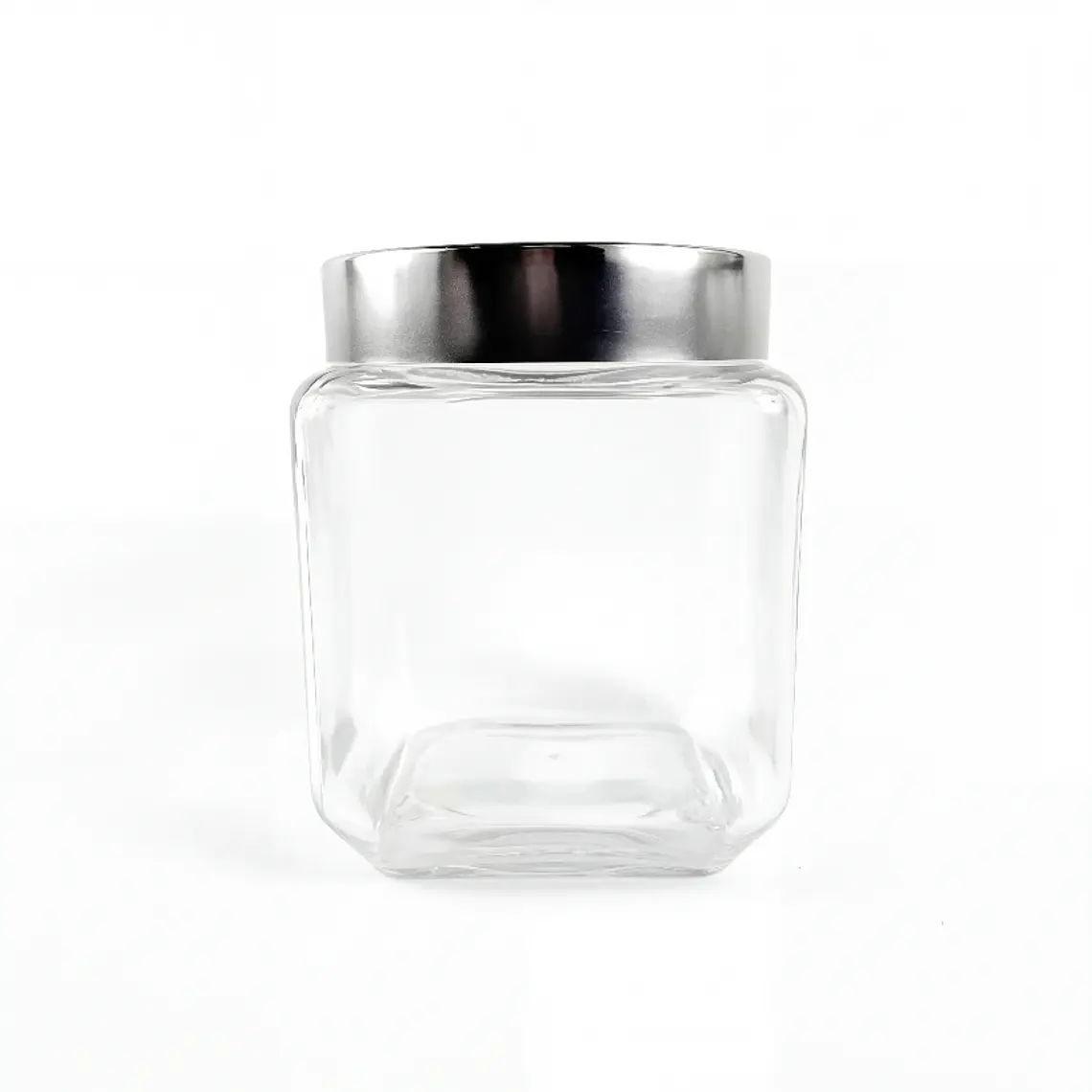 FRASCO CUADRADO CON TAPA TRANSPARENTE 1 L 1