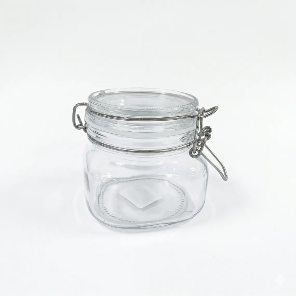 FRASCO HERMETICO VIDRIO PARA ENCURTIDO CON TAPA VIDRIO 500 ML 1