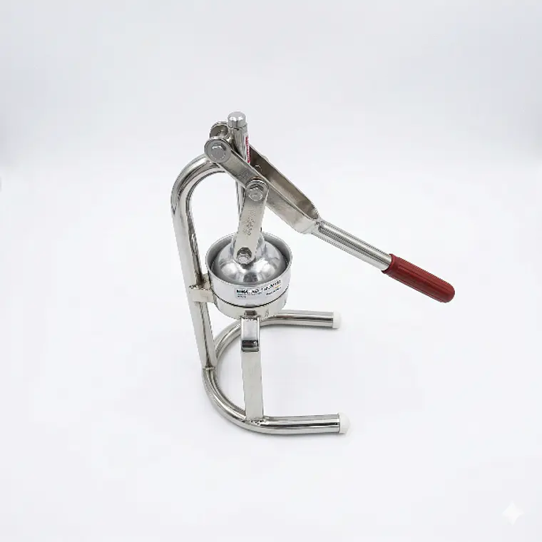 EXPRIMIDOR NARANJA PEDESTAL MEDIANO 1