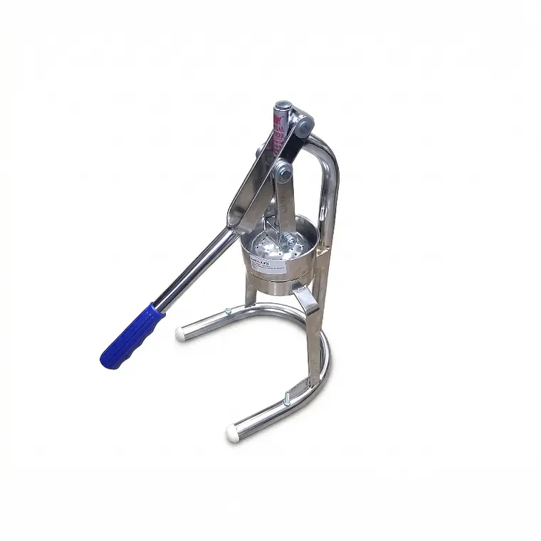 EXPRIMIDOR NARANJA PEDESTAL MEDIANO INTERIOR ACERO 1