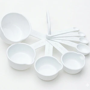 JUEGO DE 10 TAZAS MEDIDORA DE PLASTICO