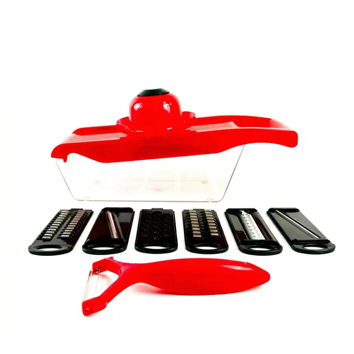 JUEGO DE CORTADOR DE VERDURAS MULTIFUNCIONAL (6 CUCHILLAS) 1