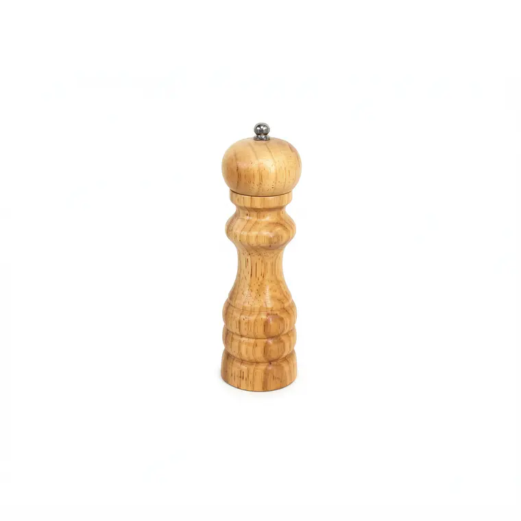 MOLINILLO PARA PIMIENTA DE MADERA 15 CM DE ALTURA 1