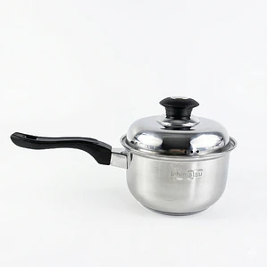 CACEROLA MISTICA ACERO INOXIDABLE TAPA ACERO FONDO DIFUSOR 16 CM