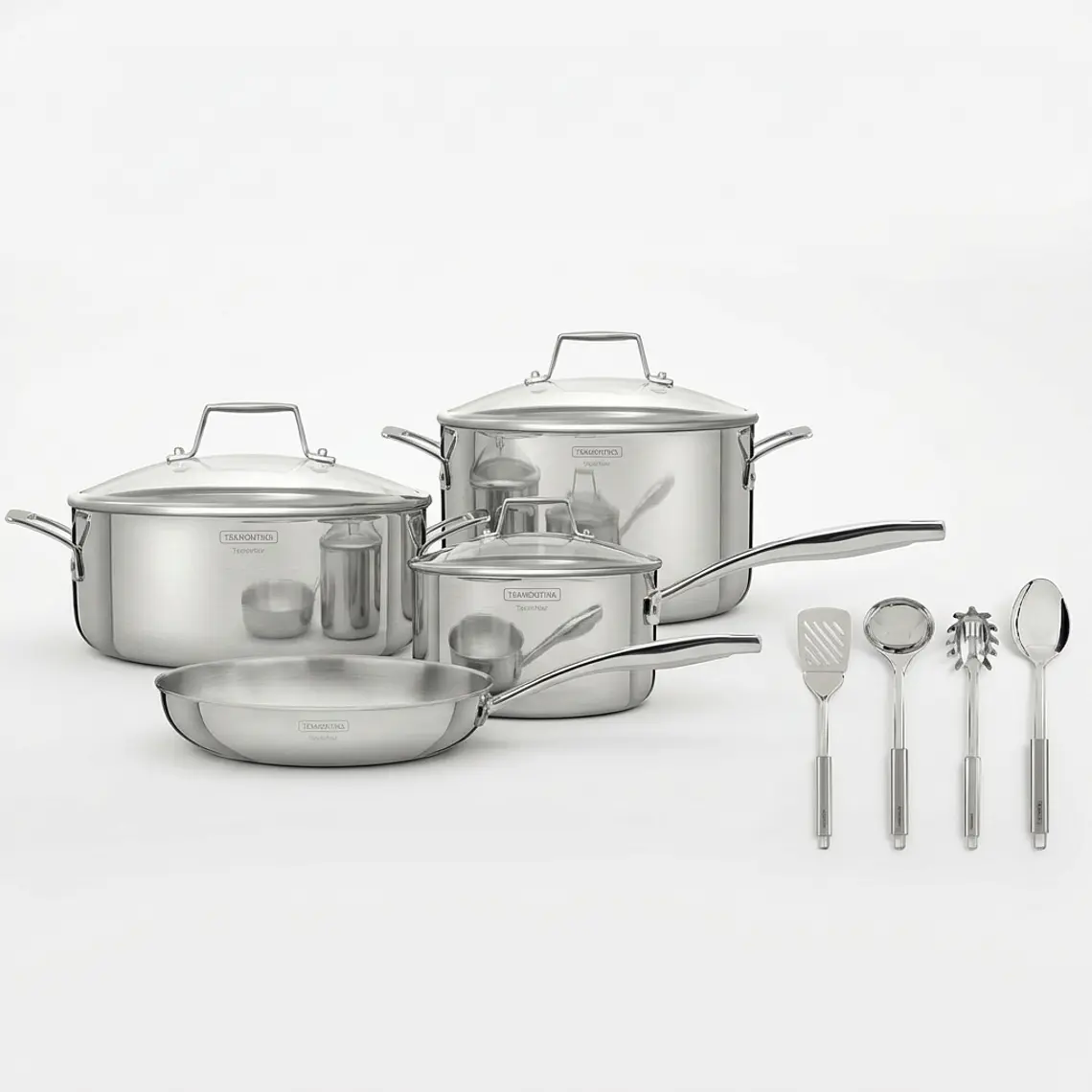 JUEGO DE BATERIA COCINA GRANO TAPA VIDRIO (7 PIEZAS: OLLA 20 CM 3.8 L OLLA 24 CM 4.7 L CACEROLA 16 CM 1.7 L  SARTEN 26 CM) 1