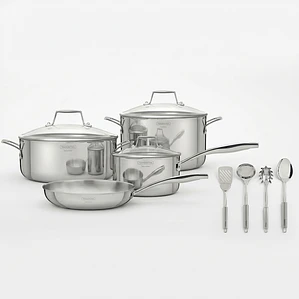 JUEGO DE BATERIA COCINA GRANO TAPA VIDRIO (7 PIEZAS: OLLA 20 CM 3.8 L OLLA 24 CM 4.7 L CACEROLA 16 CM 1.7 L  SARTEN 26 CM)