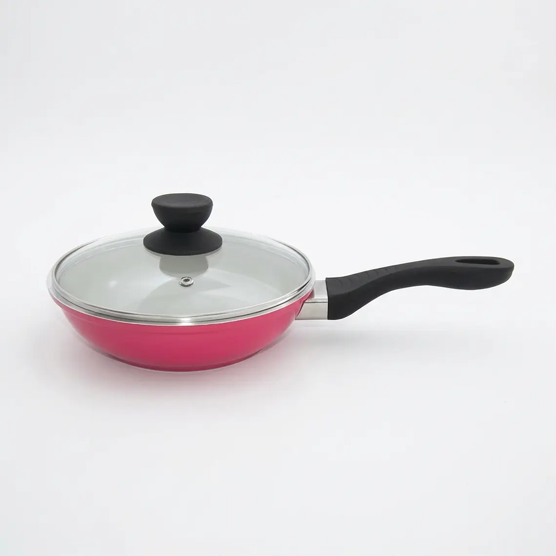 SARTEN ALUMINIO CON REVESTIMIENTO CERAMICO ROJO 26 CM 1