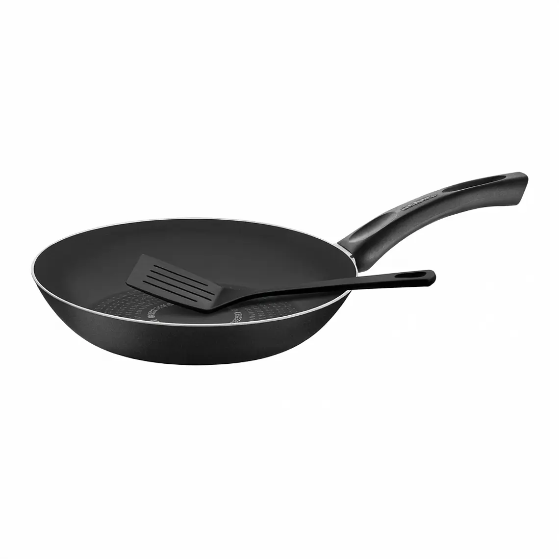 SARTEN ANTIADHERENTE PARIS 30 CM CON ESPATULA 1
