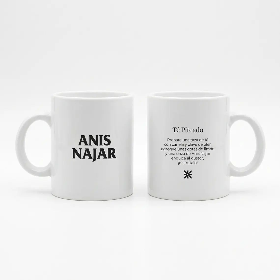 JARRO LOZA BLANCA CON LOGO ANIS NAJAR 325 ML 1