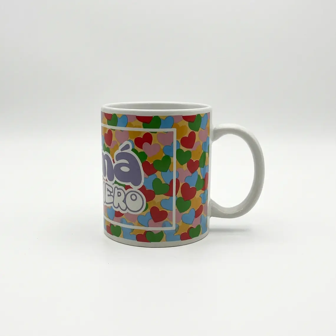 JARRO RECTO DECORADO CON DIA DE LA MADRE 325 ML 1