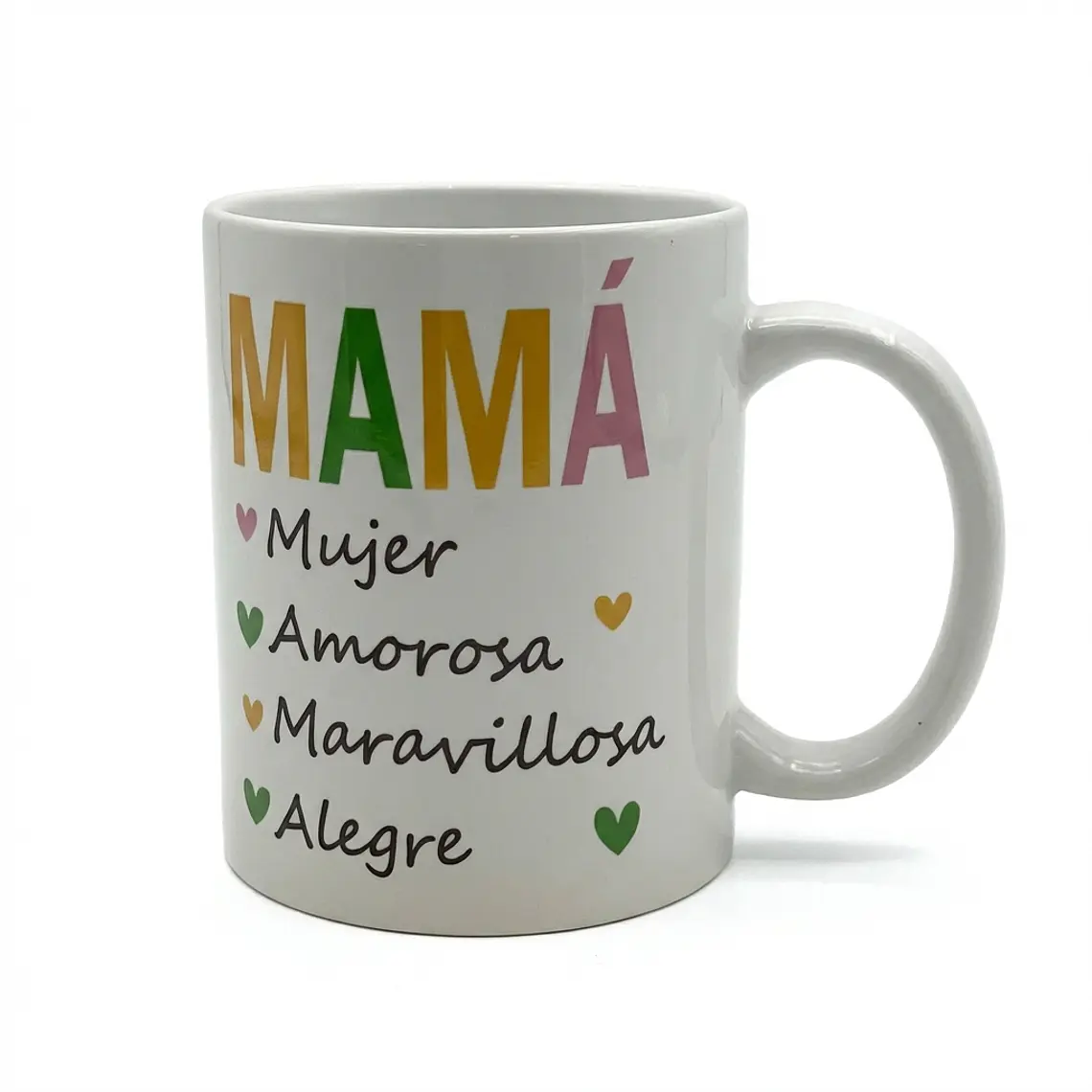 JARRO RECTO DECORADO CON DIA DE LA MADRE 325 ML 1