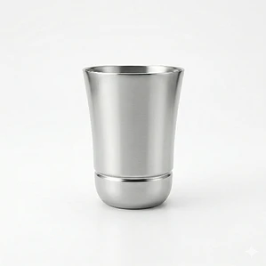 VASO ACERO FLOWER 330 ML