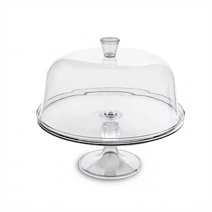 PORTA TORTA CON TAPA ACRILICO 29 CM