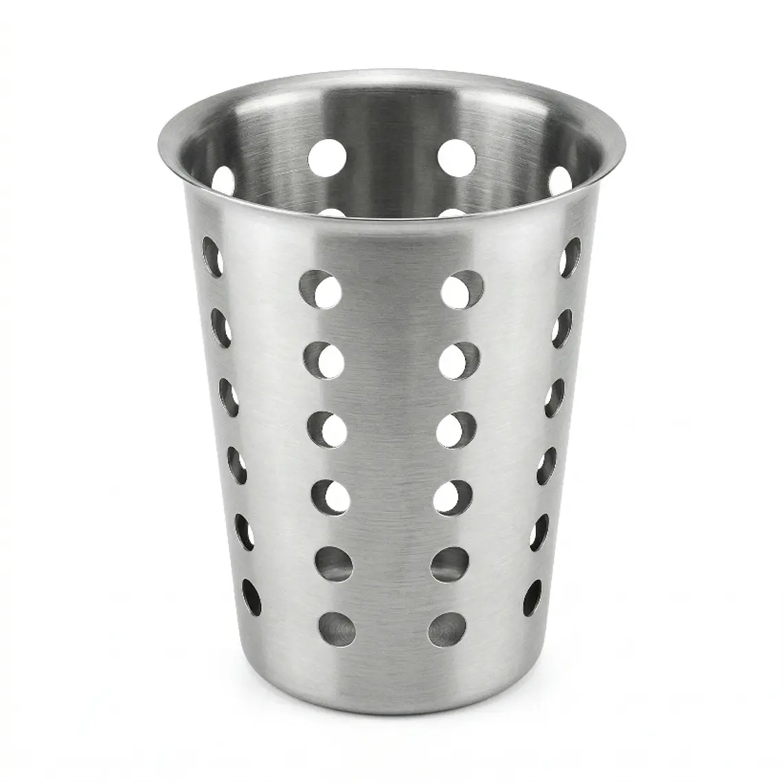 PORTACUBIERTO CALADO ACERO INOXIDABLE CHICO 11.5X14CM 1