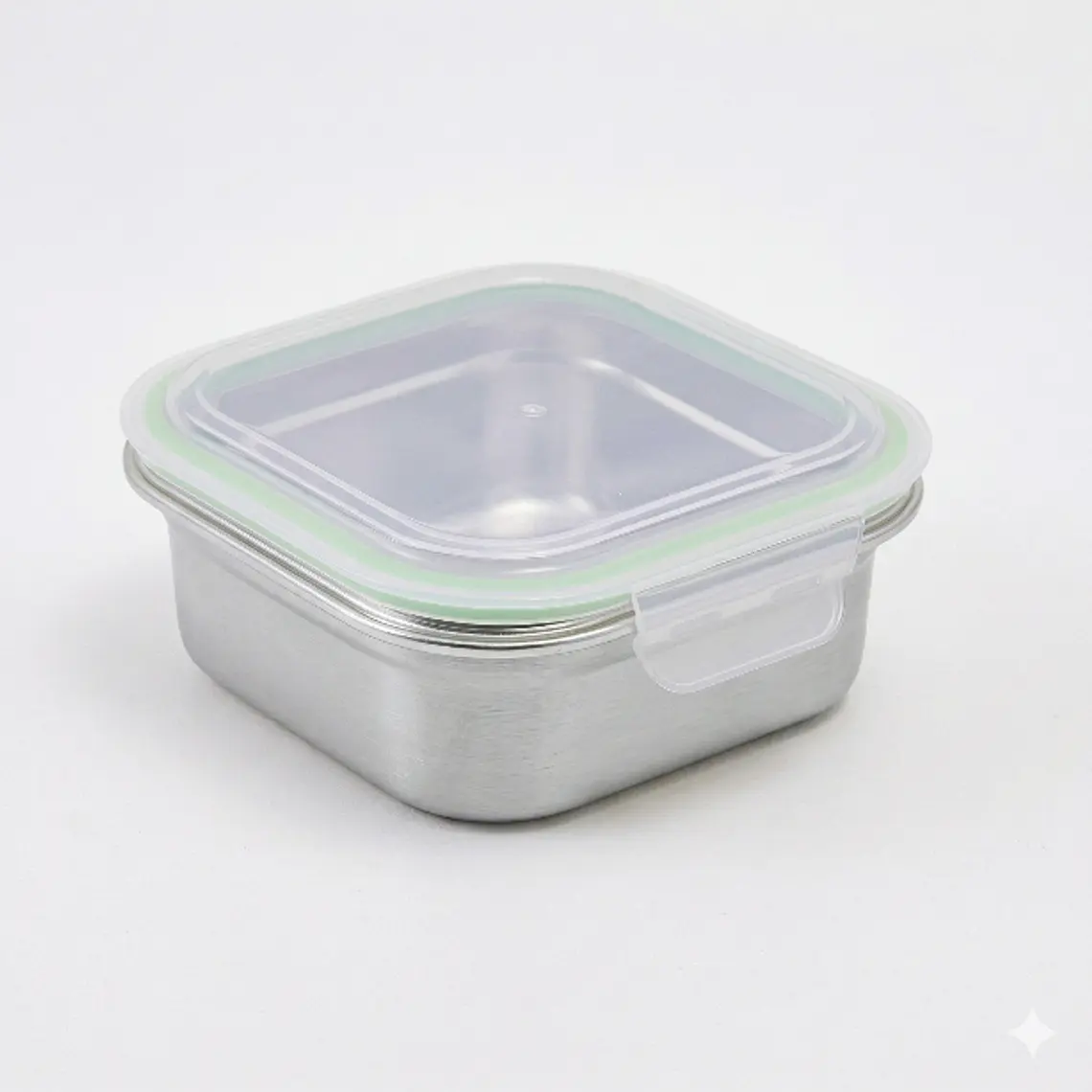 TAPER CYBUS CLICK CUADRADO ACERO INOXIDABLE 800 ML 1