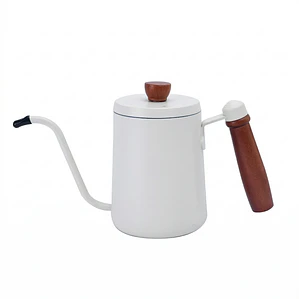 TETERITA BLANCO CUELLO CISNE MANGO MADERA 600 ML