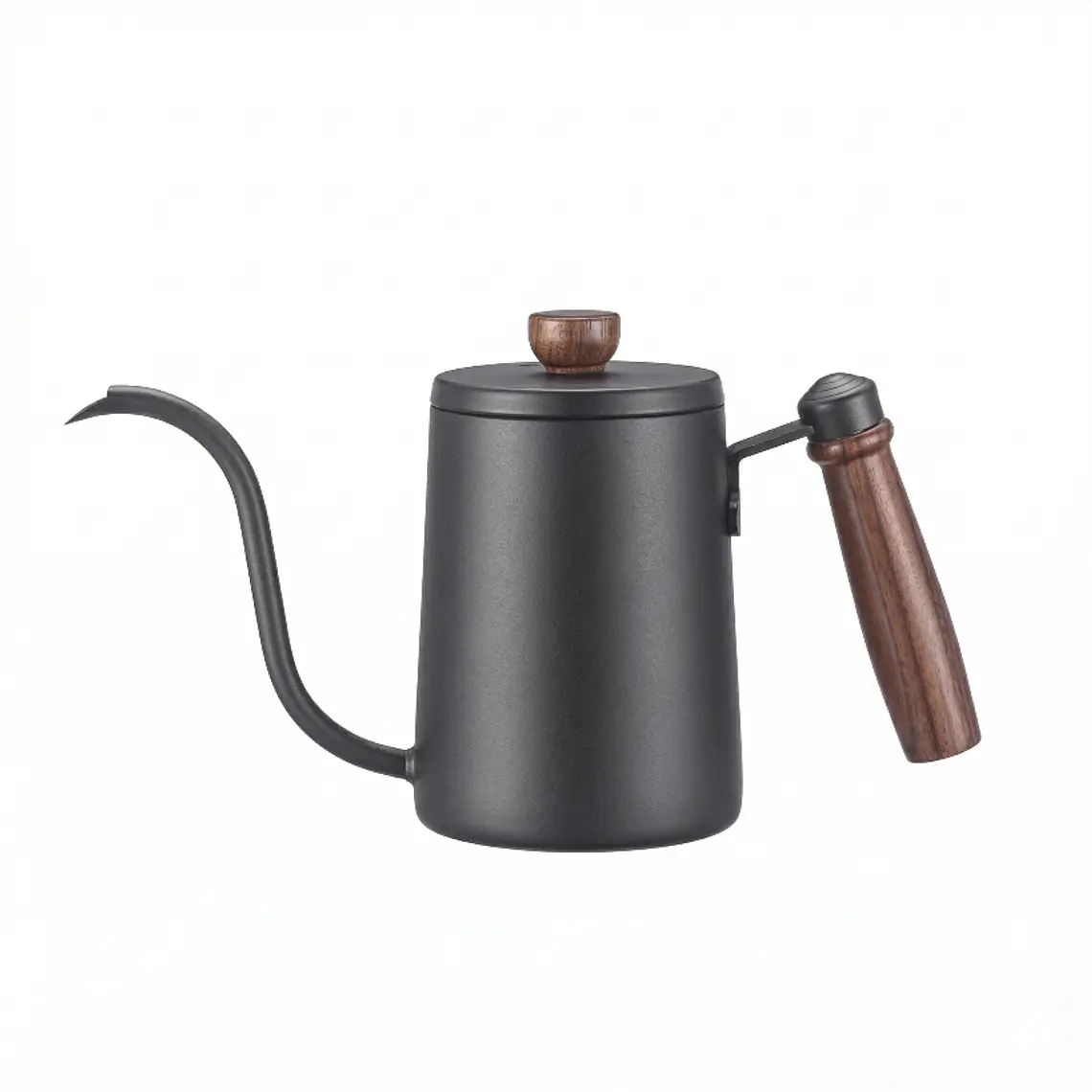 TETERITA NEGRO CUELLO CISNE MANGO MADERA 600 ML 1