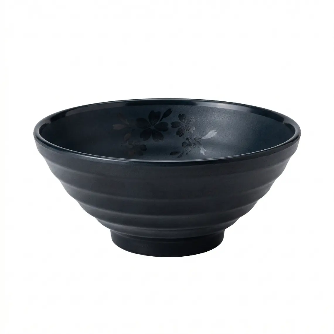 BOWL NEGRO MELAMINE 6.75