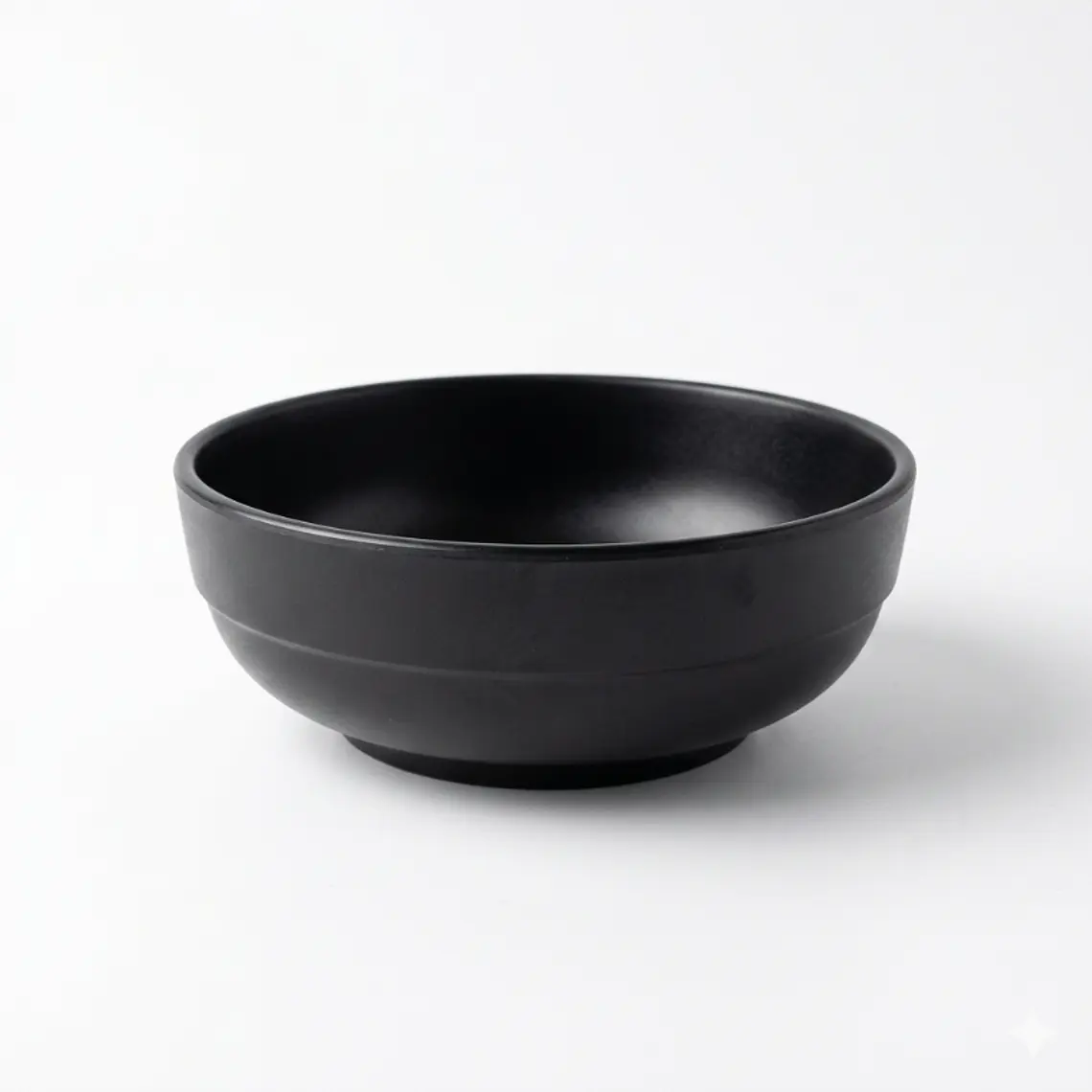 BOWL NEGRO MELAMINE 8