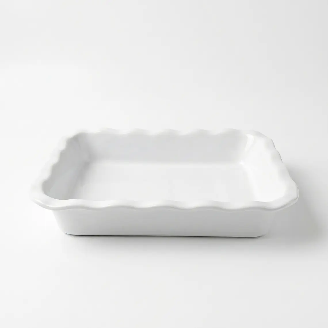 FUENTE BLANCO BORDE ONDULADO 8