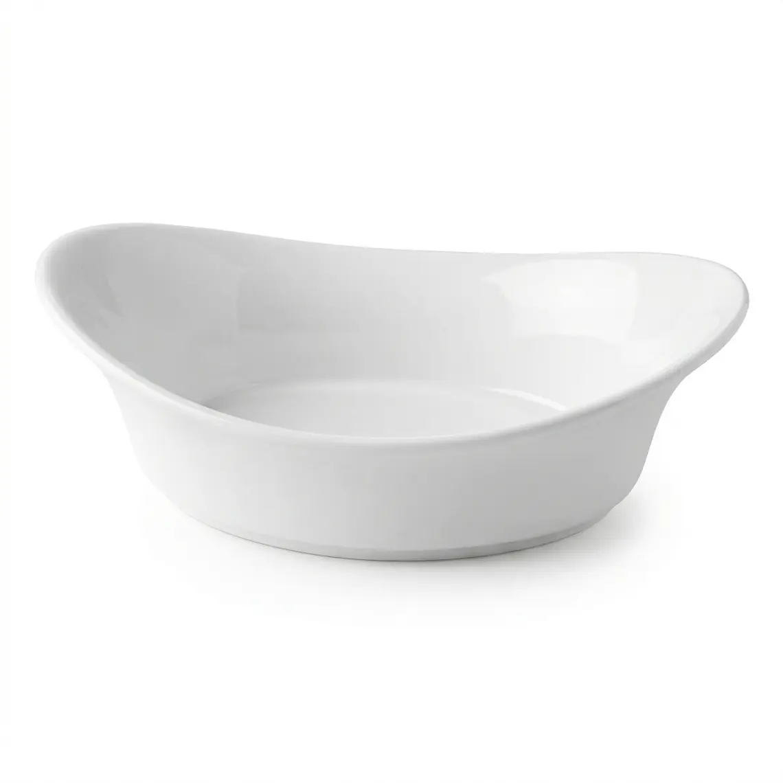 FUENTE LOZA OVALADO HONDO BLANCO 11.5