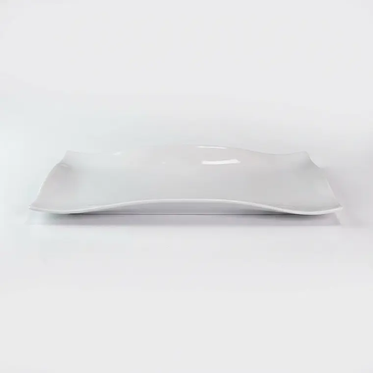 FUENTE LOZA RECTANGULAR BLANCO 12