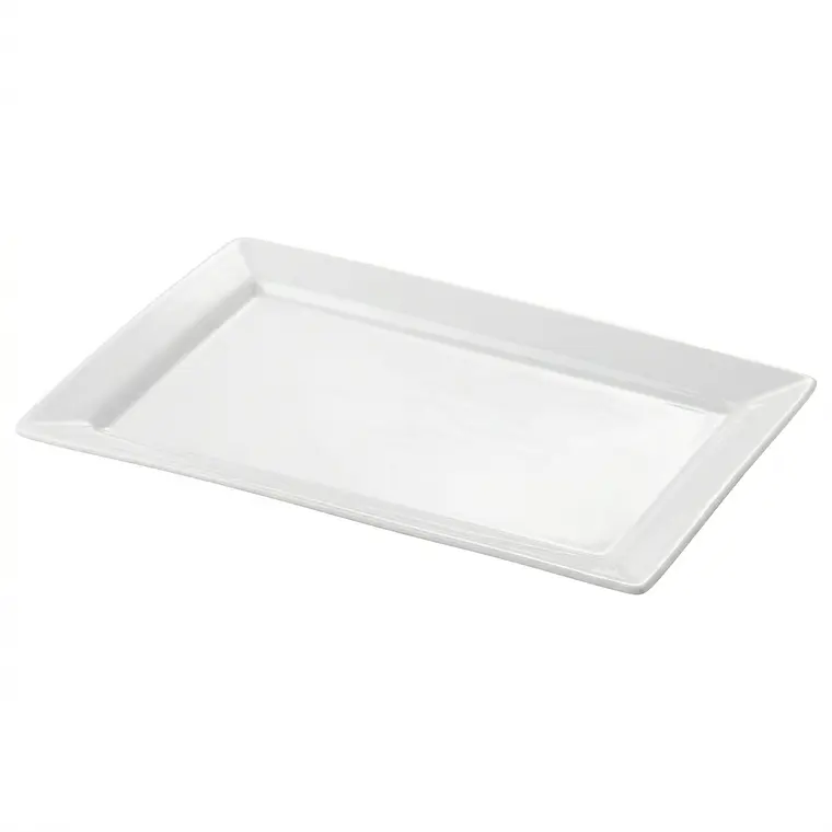 FUENTE LOZA RECTANGULAR BLANCO 16