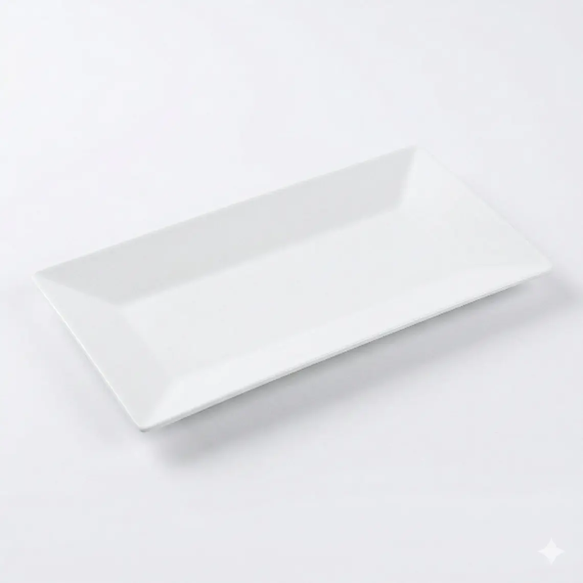 FUENTE LOZA RECTANGULAR HONDA BLANCO 12