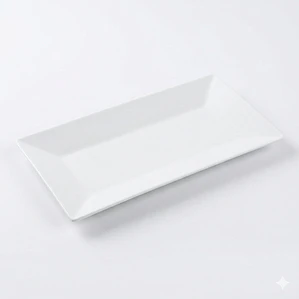 FUENTE LOZA RECTANGULAR HONDA BLANCO 12