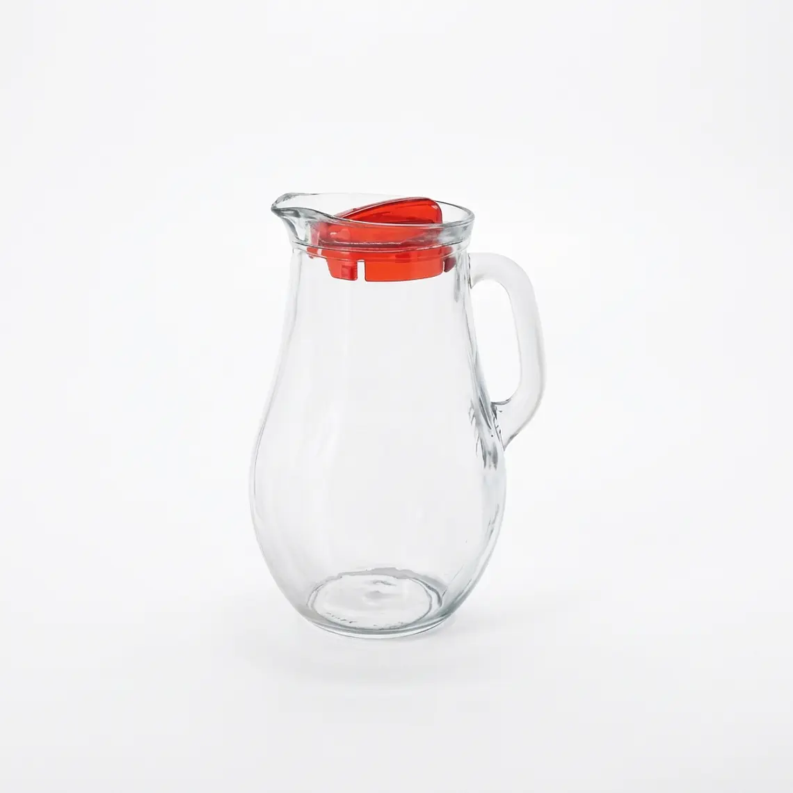 JARRA BISTRO CON TAPA ROJA 1.85 L 1