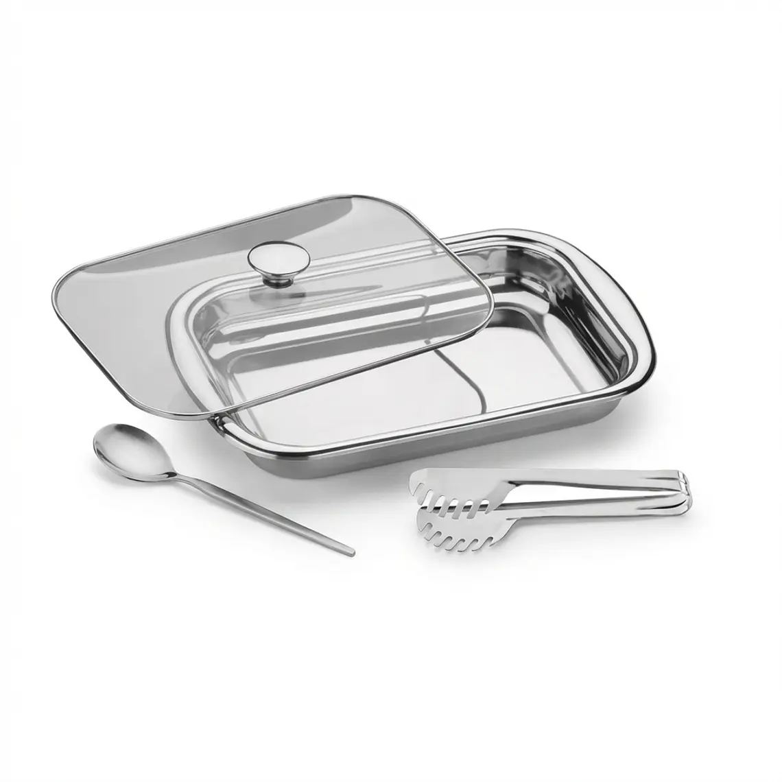 JUEGO DE 3 PZAS PARA ASAR Y SERVIR 1