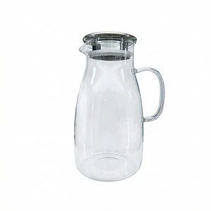 JARRA BOROSILICATO CON TAPA ACERO INOXIDABLE 1.7 L