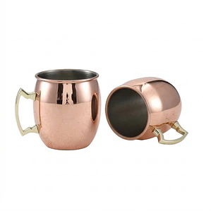 MUG MOSCOW MULE COBREADO LISO  400 ML (11X7.5X8.8 CM)