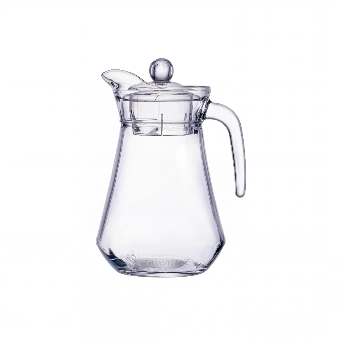 JARRA LUMINAR DE VIDRIO CON TAPA 1.3 L 1