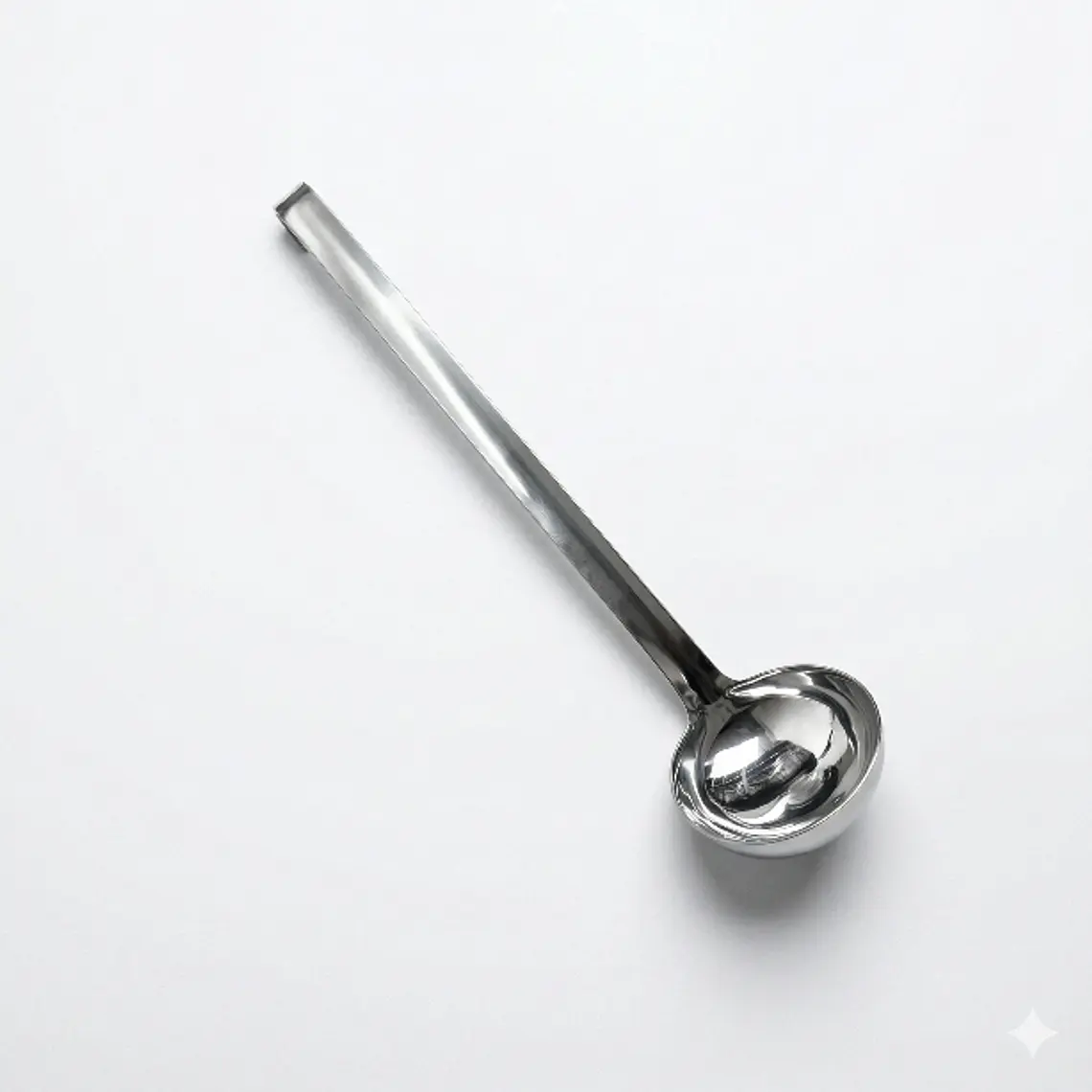 CUCHARON ACERO INOXIDABLE MANGO LARGO 30 CM 1