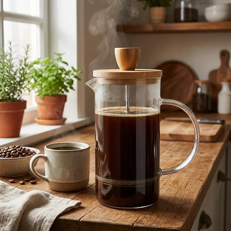CAFETERA FRANCESA 700 ML - TMADERA 2