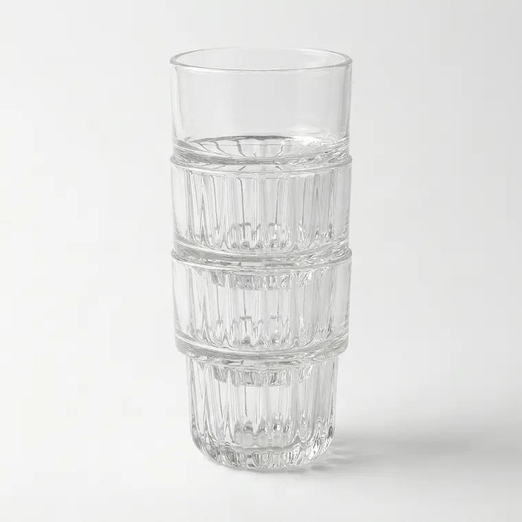 JUEGO DE 4 PZA VASO APILABLE HAVANA - 270 ML 2
