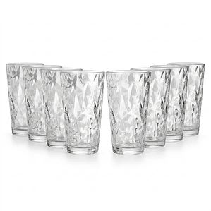 JUEGO DE 8 VASOS CABRINI - 475 ML
